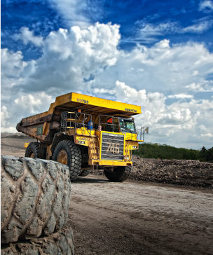 Heavy Duty vehicle driving.